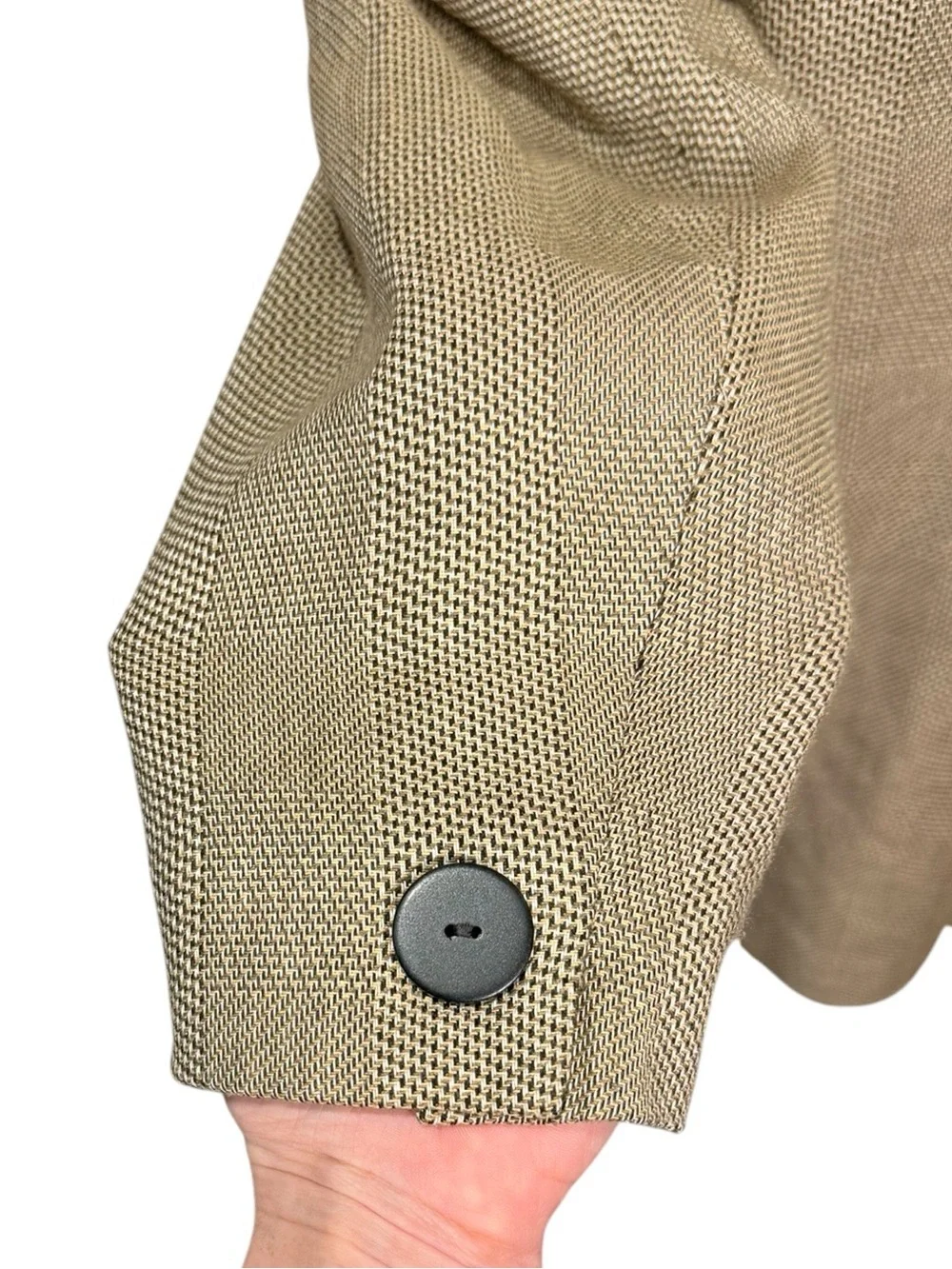 Christian Dior Vintage 80s 90s Asymmetric Wrap Power Blazer Size 12